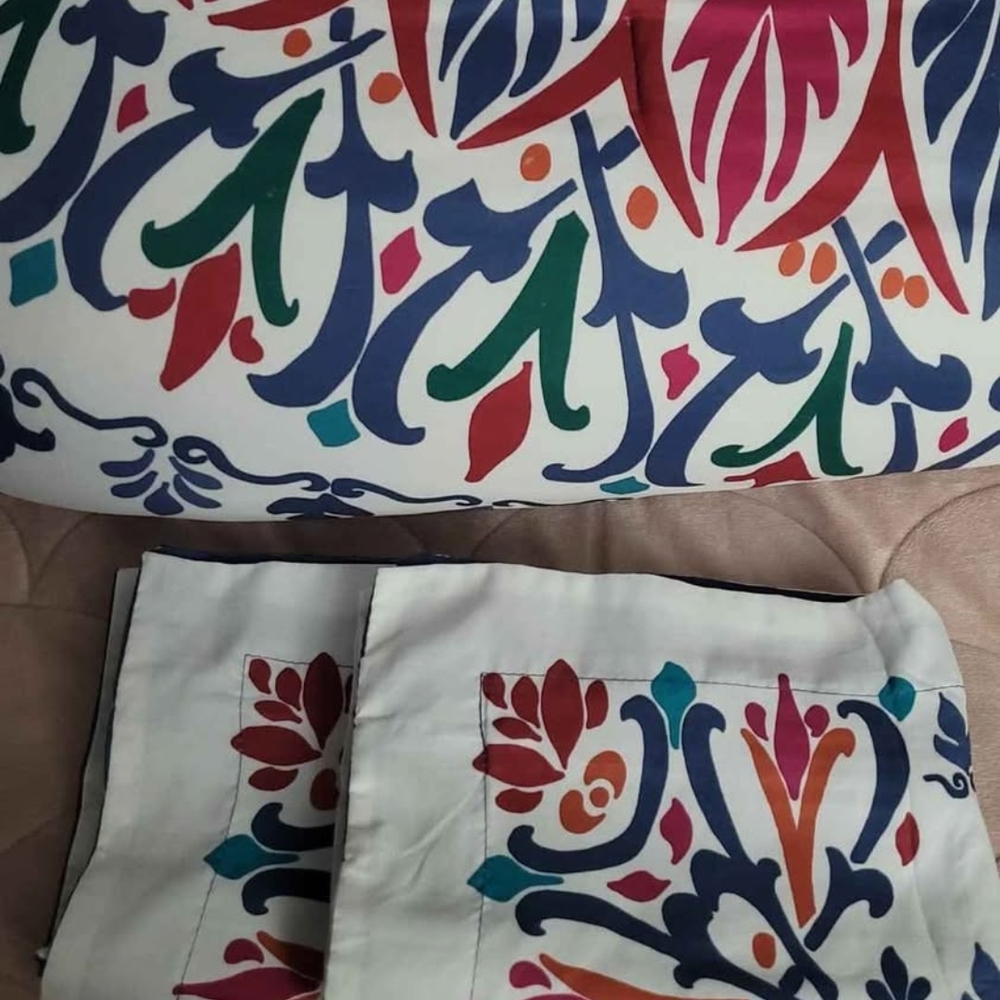 Colorful Patterned Fabric - Picture 2 of 2